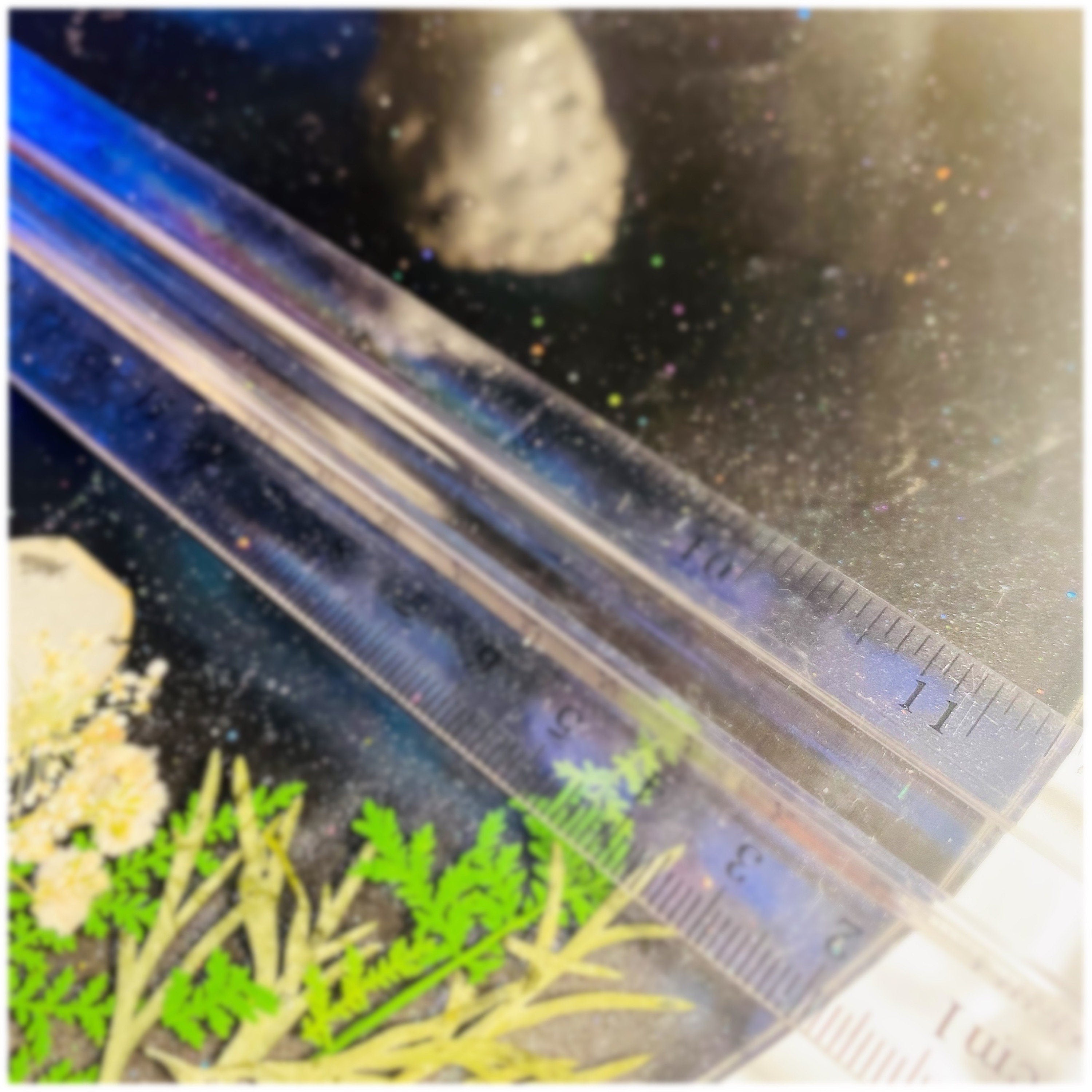 Dark Garden -Pink Tray Large